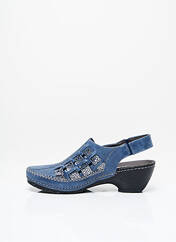 Sandales/Nu pieds bleu SUAVE pour femme seconde vue