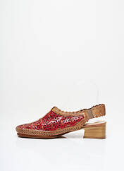 Sandales/Nu pieds rouge LUXAT pour femme seconde vue