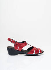 Sandales/Nu pieds rouge ARTIKA SOFT pour femme seconde vue