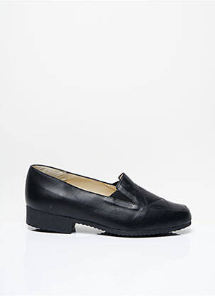Mocassins carré talon plat jusqu'à 3cm noir ARTIKA SOFT femme