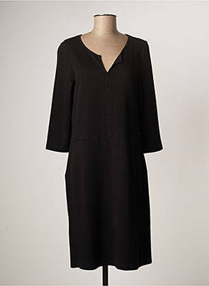 Robe mi-longue noir CECIL pour femme