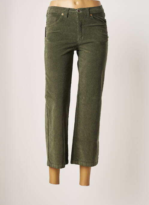 Pantalon 7/8 vert WALTRON pour femme