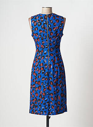 Robe mi-longue sans manche sans manche bleu TRUSSARDI JEANS femme