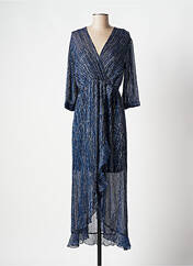 Robe longue bleu ROSE pour femme seconde vue