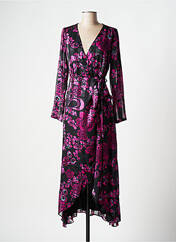 Robe longue violet ROSE MON AMOUR pour femme seconde vue