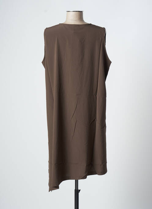 Robe courte marron NESLAY femme