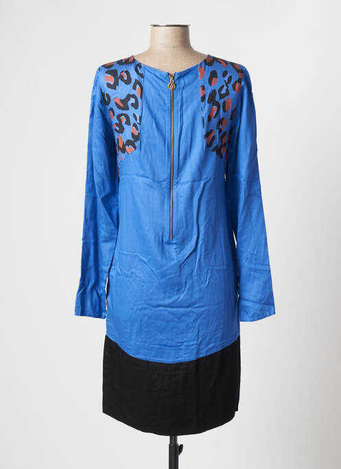 Robe mi-longue bleu TRUSSARDI JEANS pour femme