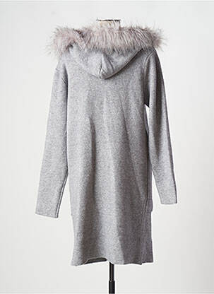 Gilet manches longues stretch gris ROSE femme