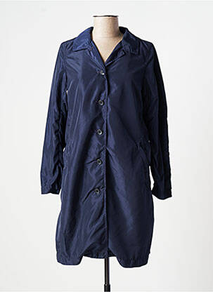 Imperméable manches longues sans capuche bleu COMPTOIR DES COTONNIERS femme