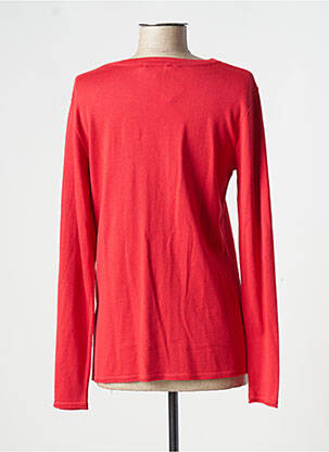 Gilet manches longues stretch rouge FRED SABATIER femme