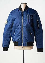 Blouson col v bleu THE NEW DESIGNERS ! femme
