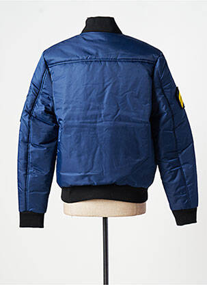 Blouson col v bleu THE NEW DESIGNERS ! femme