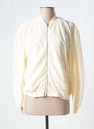 Blouson col v beige COMPTOIR DES COTONNIERS femme