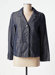 Veste en jean coupe cintrée bleu COMPTOIR DES COTONNIERS femme