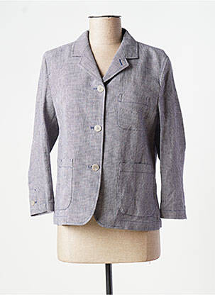 Blazer poches bleu COMPTOIR DES COTONNIERS femme