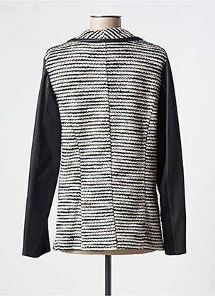 Veste casual coupe cintrée noir FRED SABATIER femme