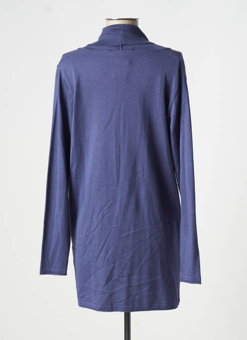 Gilet manches longues bleu FRED SABATIER pour femme