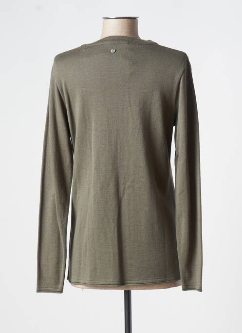 Gilet manches longues vert FRED SABATIER pour femme