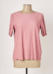 T-shirt rose TOM TAILOR pour femme seconde vue