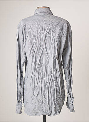 Chemisier poches poitrine manches longues gris ARTISAN DE LUXE femme
