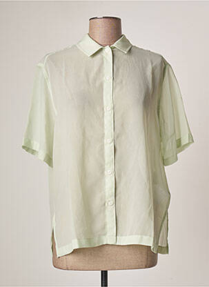 Chemisier fermeture boutonnée sur le devant manches courtes vert LEVI'S femme