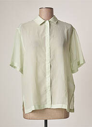 Chemisier manches courtes manches courtes vert LEVIS femme