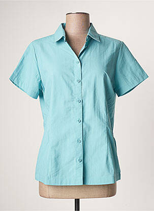 Chemisier manches courtes manches courtes bleu LAFUMA femme