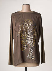 Top vert FRED SABATIER pour femme seconde vue