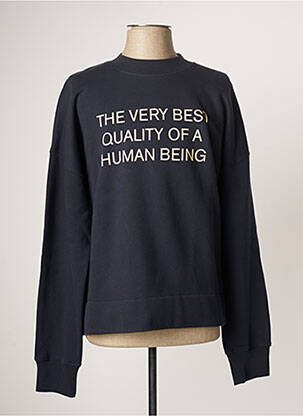 Sweat-shirt stretch manches longues bleu LOREAK homme