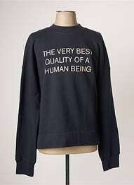 Sweat-shirt stretch manches longues bleu LOREAK homme