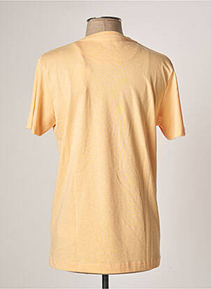 T-shirt coupe droite manches courtes orange MCS femme