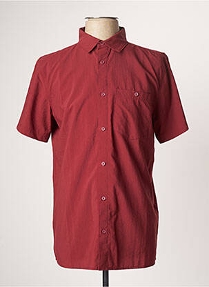 Chemise manches courtes rouge LAFUMA pour homme