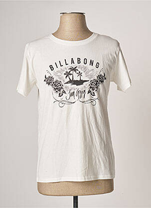 T-shirt blanc BILLABONG pour homme