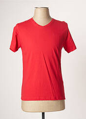 T-shirt rouge OLD RIVER pour homme seconde vue
