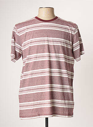 T-shirt rouge BONOBO pour homme