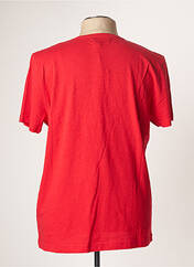 T-shirt rouge MCS pour homme seconde vue