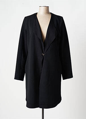 Veste casual coupe droite noir FRED SABATIER femme