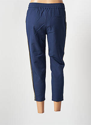 Pantalon 7/8 taille élastique taille normale bleu ROSE femme