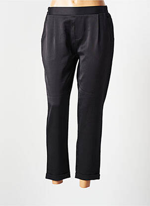 Pantalon 7/8 stretch taille normale noir ROSE femme