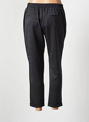 Pantalon 7/8 stretch taille normale noir ROSE femme