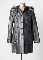 Manteau long gris FRED SABATIER pour femme seconde vue