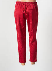 Pantalon 7/8 rouge ROSE pour femme seconde vue