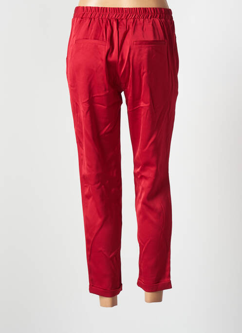 Pantalon 7/8 rouge ROSE pour femme