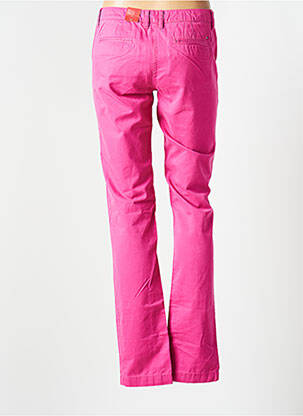 Pantalon chino taille basse taille basse rose TOMMY HILFIGER femme
