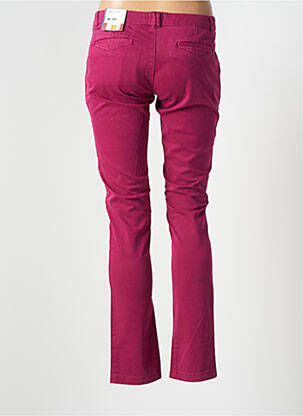 Pantalon chino poches taille basse violet TOMMY HILFIGER homme
