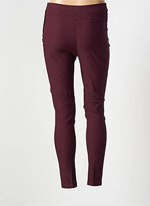 Pantalon slim stretch taille normale violet ELLEI femme