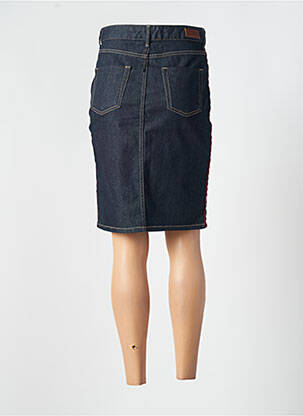Jupe mi-longue taille haute bleu PEPE JEANS femme