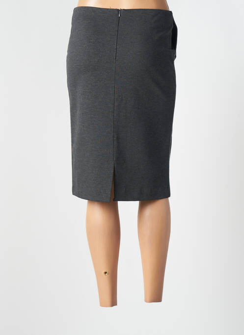 Jupe mi-longue gris ELLEI pour femme