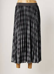 Jupe longue taille haute gris ROSE femme