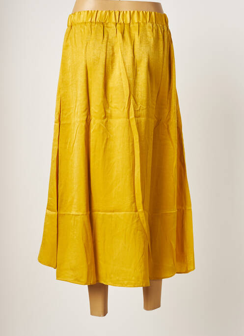 Jupe longue jaune ROSE pour femme